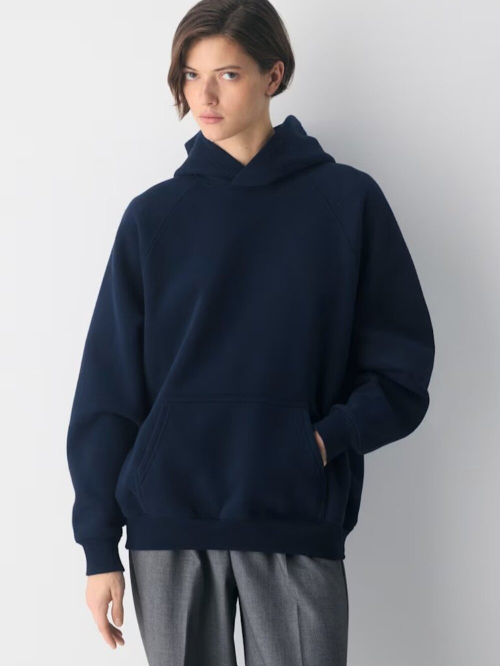 NWT Aritzia Sweatfleece MEGA RAGLAN Admiral XL